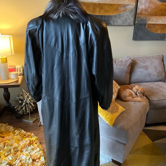 Genuine Fox Fur and Leather Duster! - Picture 3 of 7